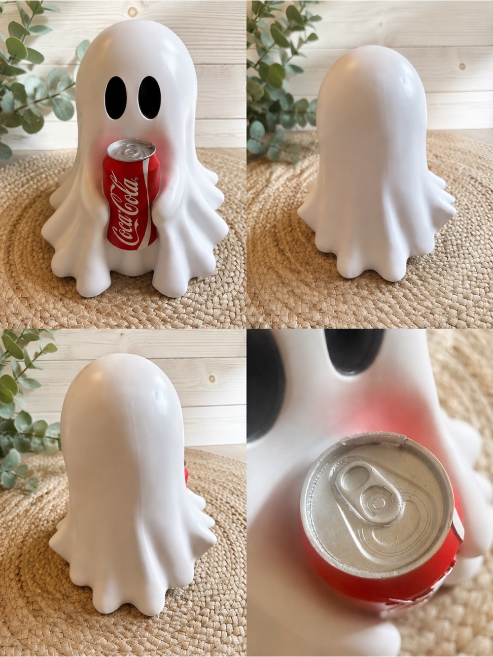 Coca-Cola Ghost Halloween Decoration | White Ghost Figure | HomeGoods